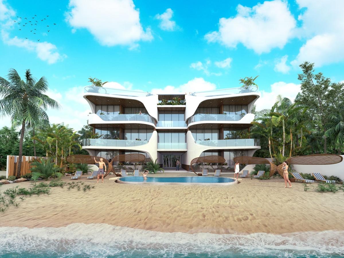 Condo de 2 Recamaras Frente a la Playa - (34)