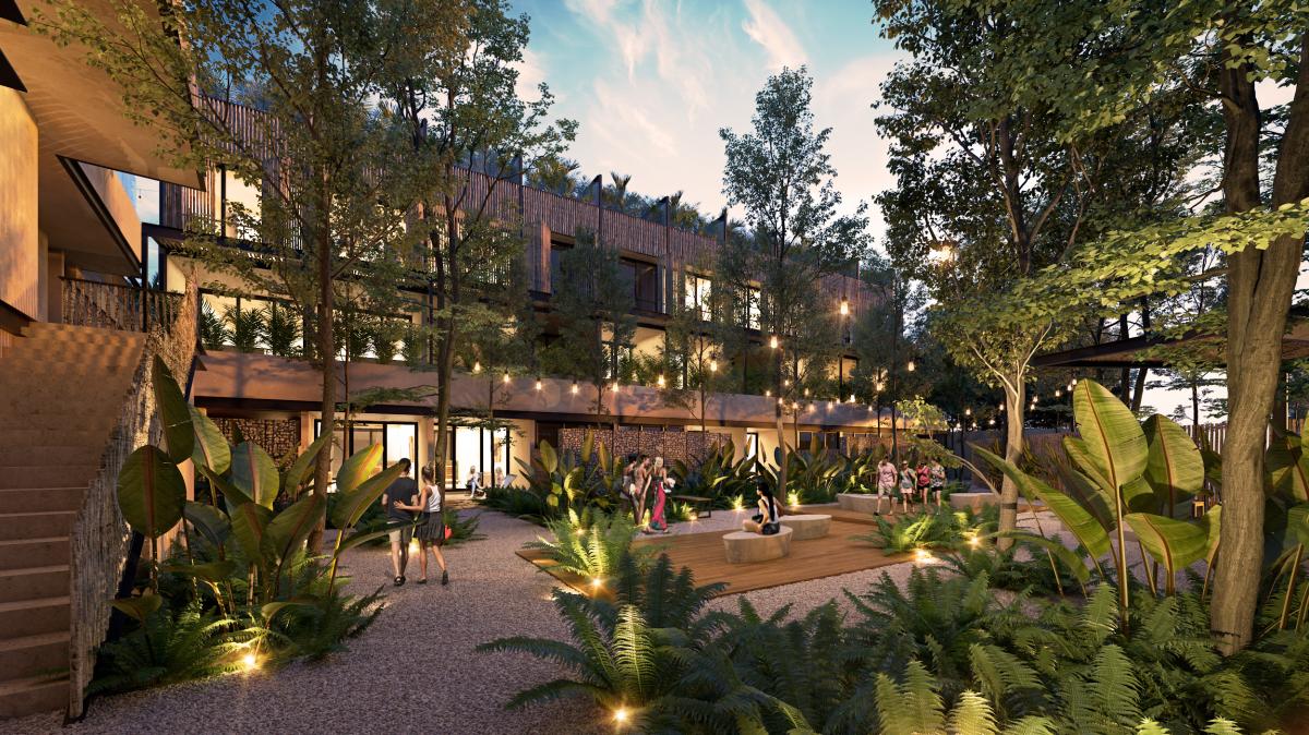 Condo de 2 Recamaras en Venta en Aldea Zama - (34)