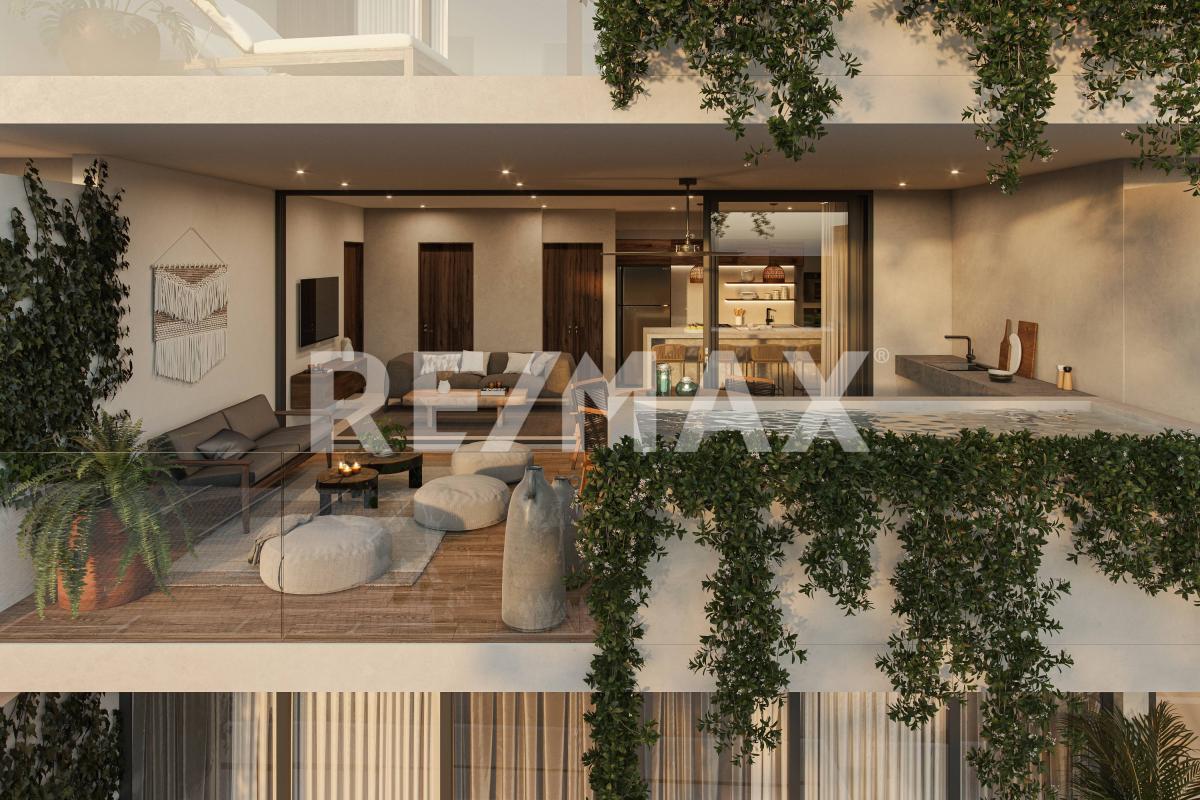 Penthouse de 2 Recamaras en Venta en Tulum con Vistas a la Jungla - (34)