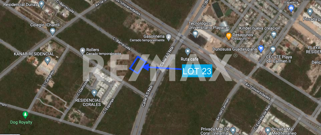 Los Arrecifes Lote Residencial en Venta en Playa del Carmen - (34)