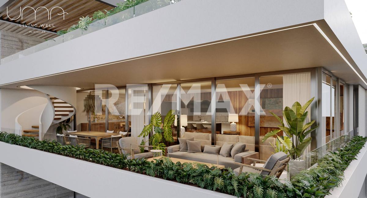 Penthouse de 3 Recamaras en Venta en Playacar - (34)