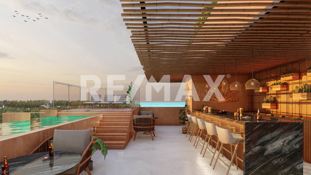 Estudio en Venta en el Centro de Playa del Carmen - (34)