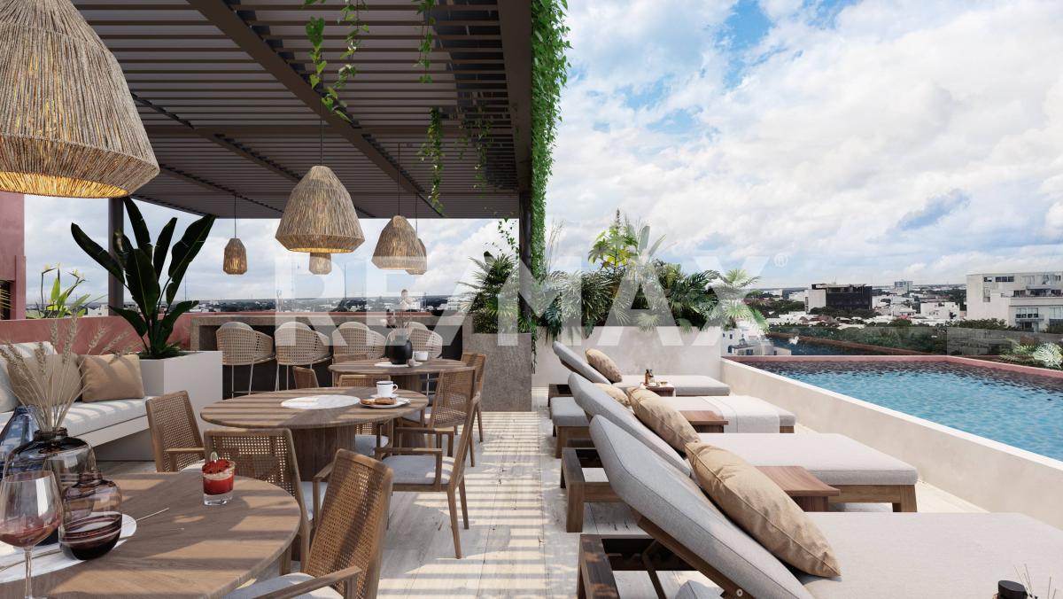 Estudio con Jardin en Venta en Playa del Carmen - (34)