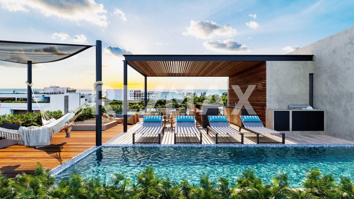 Condo de 2 Recamaras en Venta en Playa del Carmen - (34)
