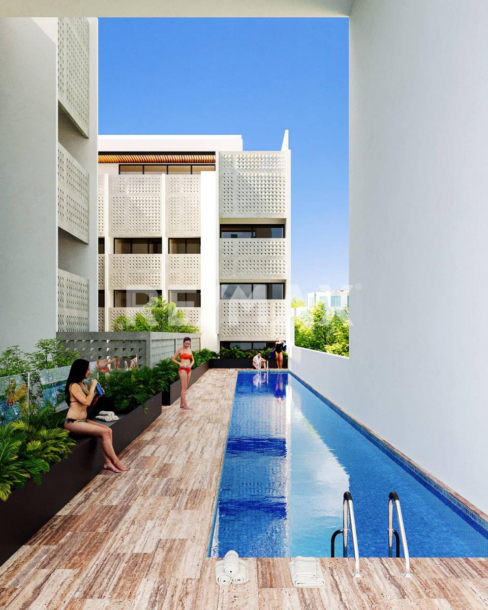 Loft en Venta en Playa del Carmen a 3 Cuadras de la Playa - (34)