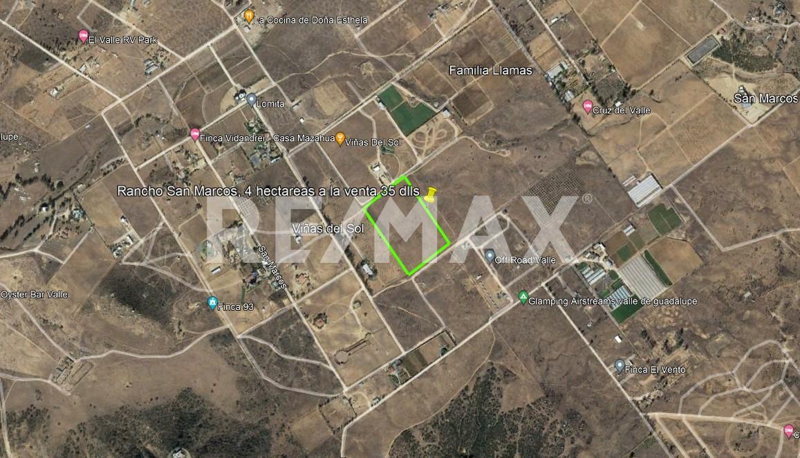 Terreno en Ejido el Porvenir, Valle de Guadalupe