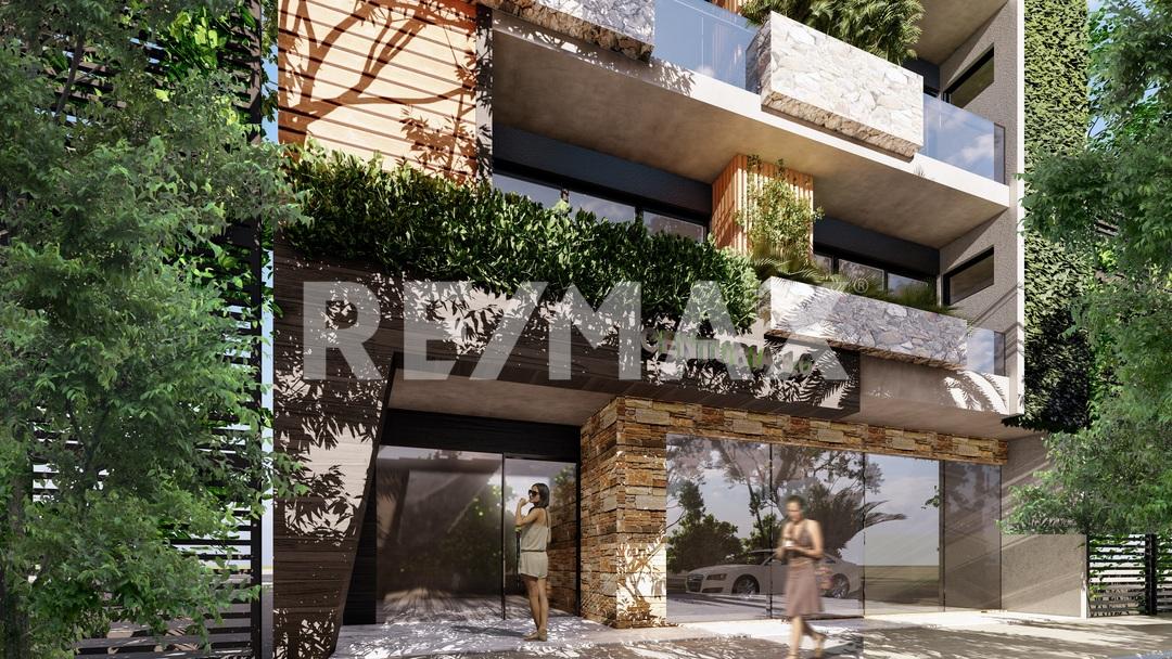 DEPARTAMENTO EN VENTA EN PLAYA DEL CARMEN - (34)