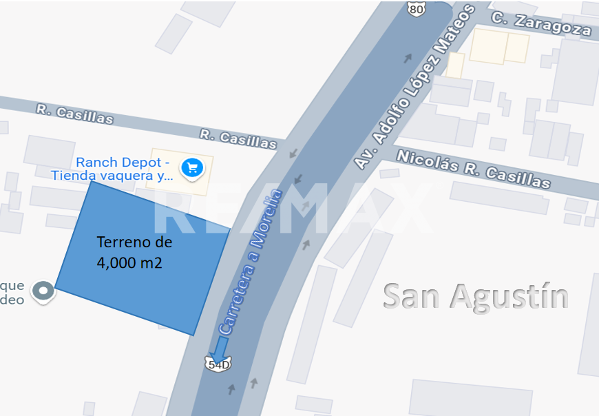 Terreno en Venta en San Agustin