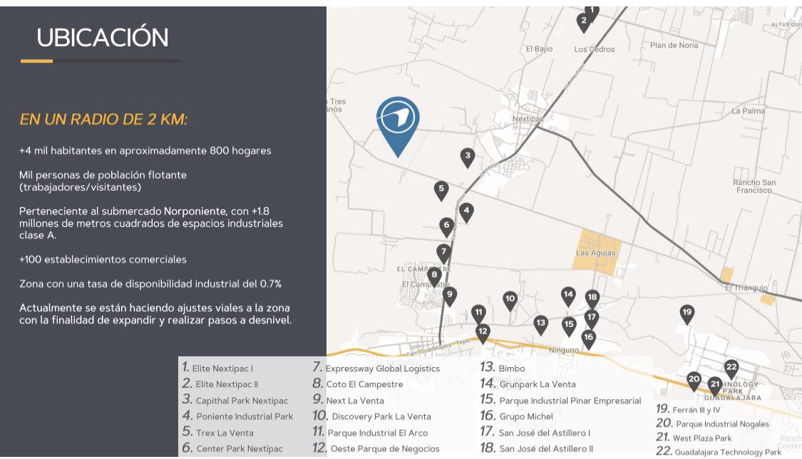 TERRENO EN VENTA (NEXTIPARK) en NEXTIPAC, Zapopan - foto 9 de 12