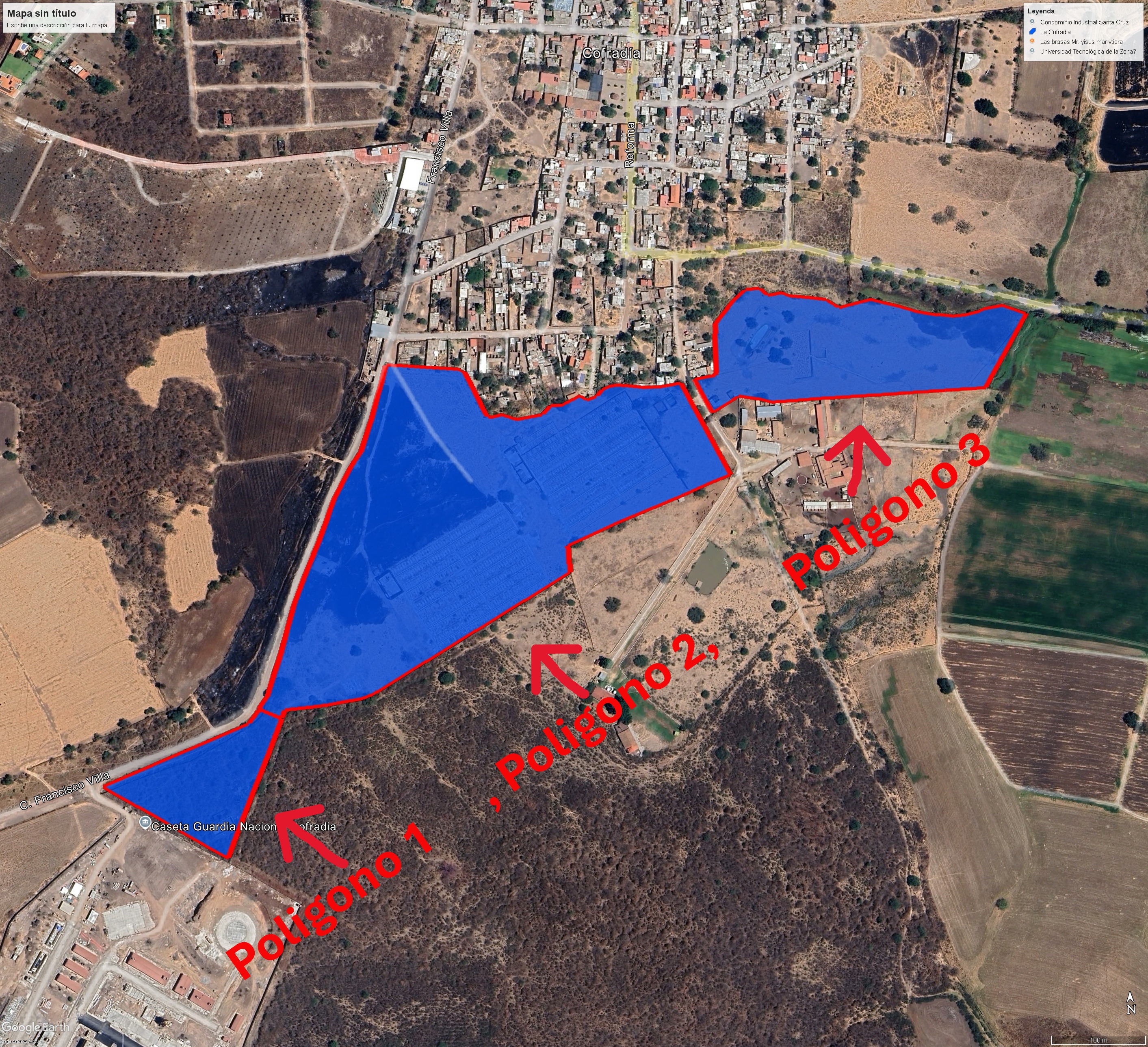 Terreno en La Cofradía, Tlajomulco: Potencial agrícola, industrial o de desarrollo Habitacional
