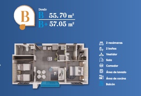 Departamento en Venta  en EL DEAN, Guadalajara - foto 10 de 10