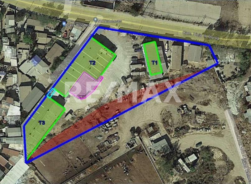 Terreno Comercial con Bodegas en VENTA en El Murúa Tijuana