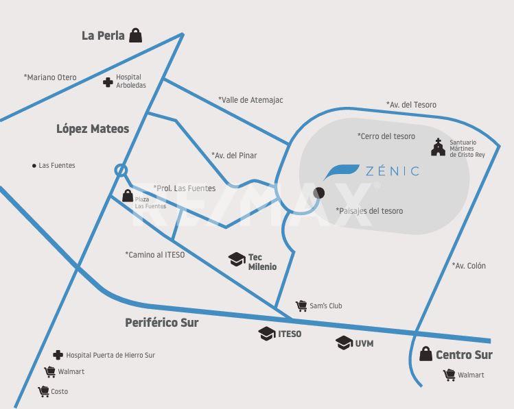 Departamentos En Venta en Paisajes del Tesoro en Paisajes del Tesoro, San Pedro Tlaquepaque - foto 6 de 6