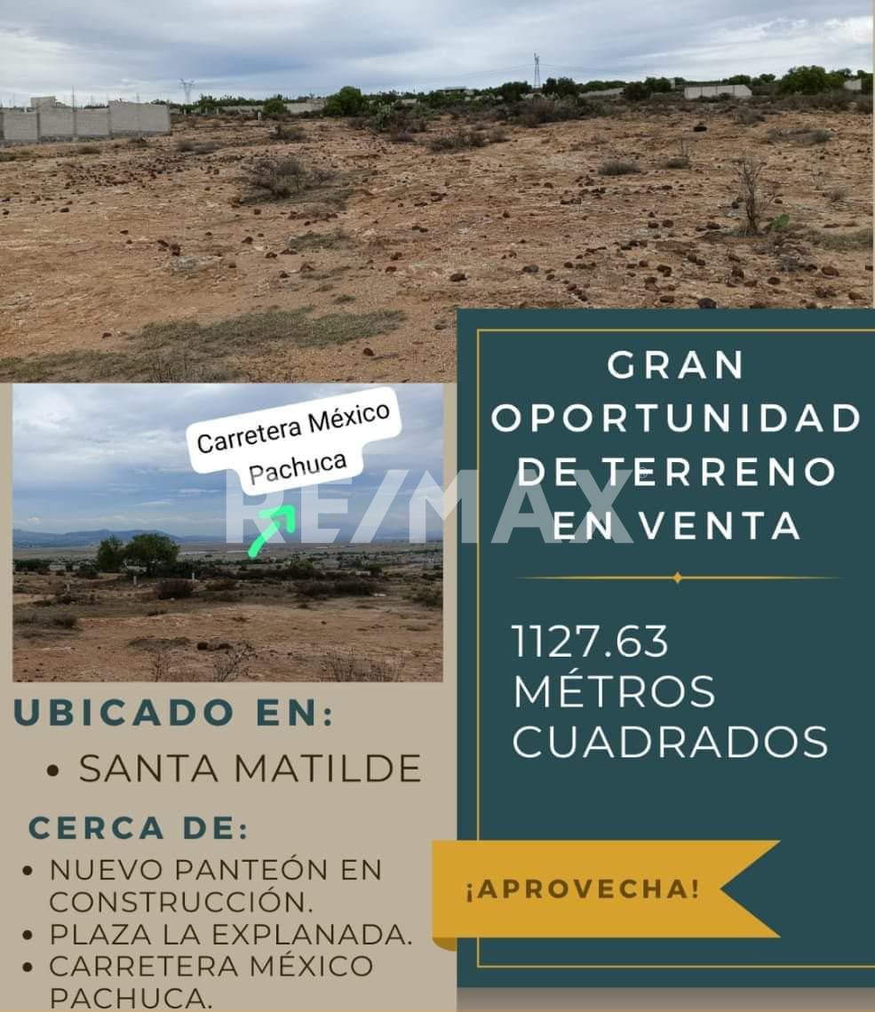 Venta Terreno en Lote 10 manzana 02, Santa María Matilde, Pachuca de Soto, Hidalgo