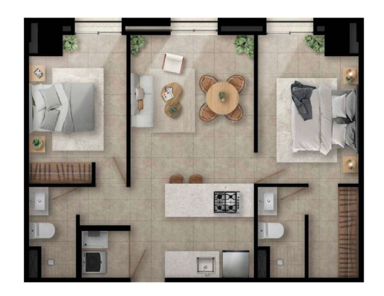 Departamento en Venta  en Villas Del Country, Guadalajara - foto 9 de 10